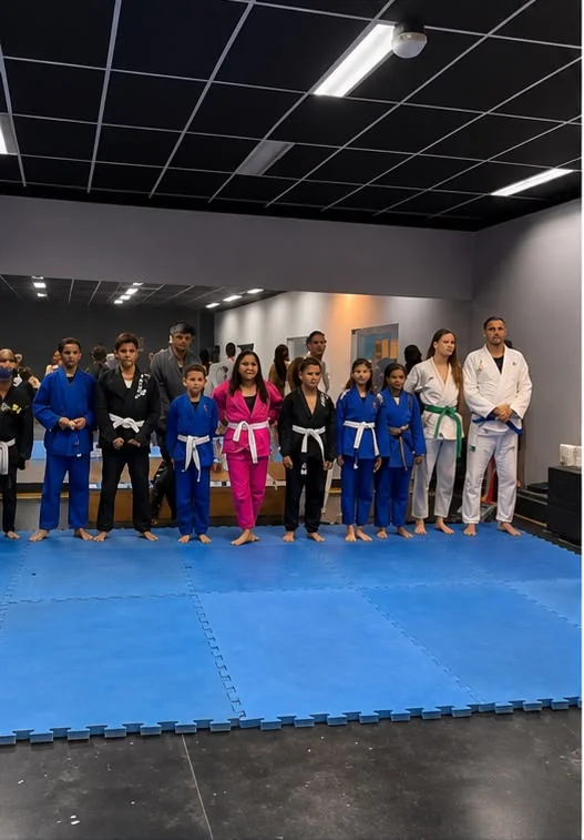 Aula de jiu-jitsu